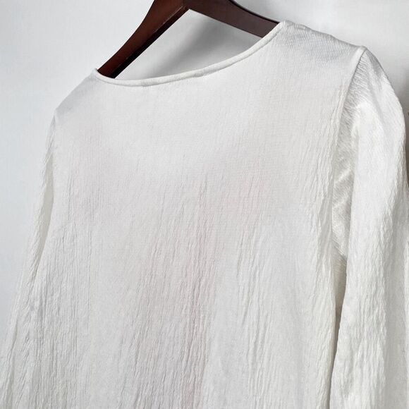 Soft Surroundings Canary Island Embroidered Tunic Top White Multi Size‎ M - Picture 11 of 14